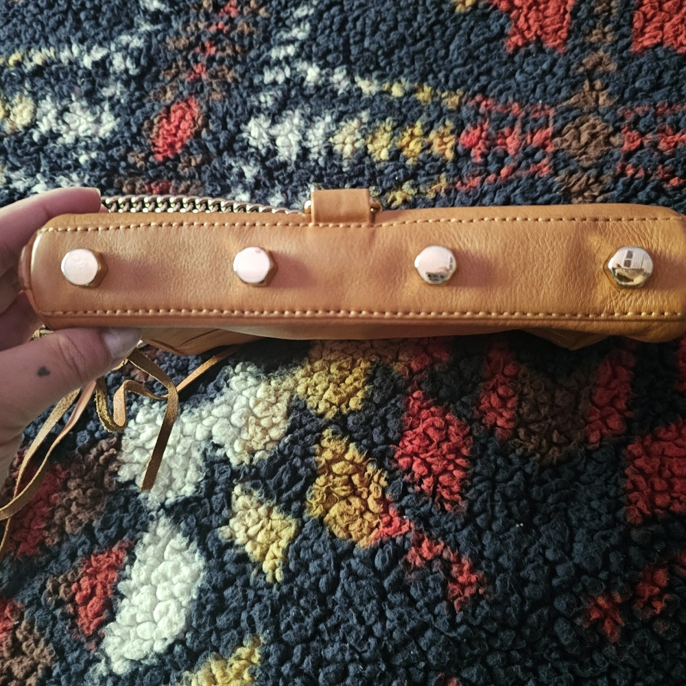 REBECCA MINKOFF Mini MAC Crossbody Bag in Camel - Picture 4 of 7